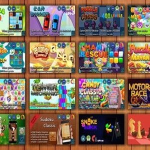 Bundle 20 Games (Admob + GDPR + Android Studio)