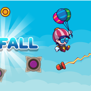 Sky Fall - Construct 3 Game - HTML5