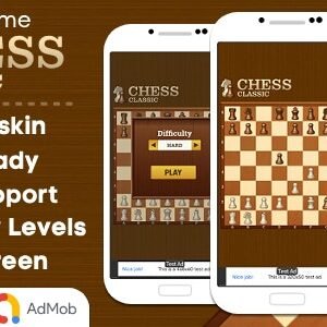 Chess Classic - Chess Game Android Studio Project with AdMob Ads + Ready to Publish