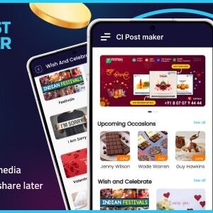 CI post maker app