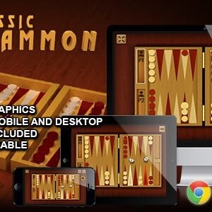 Classic Backgammon - HTML5 Board Game