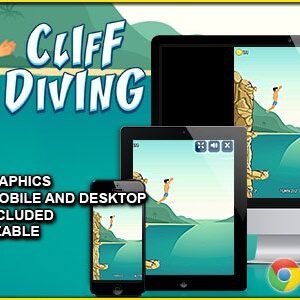 Cliff Diving - HTML5 Skill Game