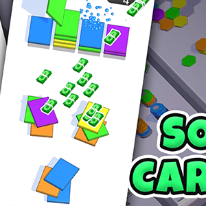 Sort Cards 2 - HyperCasual Puzzle Game - Unity