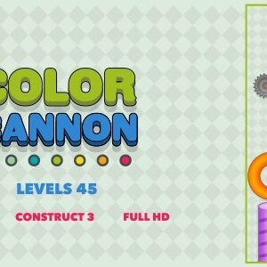Color Cannon - HTML5 Game (Construct3)