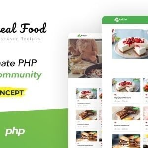 RealFood | The Ultimate PHP Recipes  Community Food