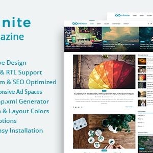 Infinite - Blog & Magazine Script 4.5 + Demo Content