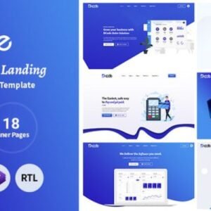 DCode - SaaS  Software Responsive Landing Page Template