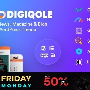 Digiqole - News Magazine WordPress Theme