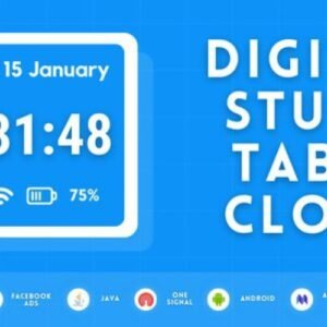 Digital Study Table Clock Android