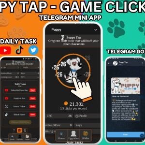 Puppy Tap - Clicker Game