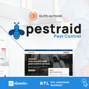 PestRaid - Pest Control WordPress Theme 2.3