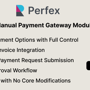 Manual Payment Gateway Module for Perfex CRM