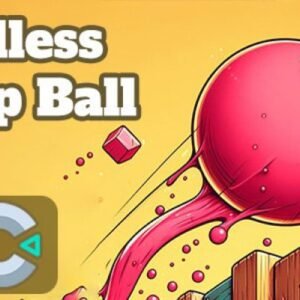 Endless Jump Ball - HTML5 Game - C3P