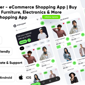 AiShopper - eCommerce Shopping App | Buy Fashion, Furniture, Electronics & More |Online Shopping App