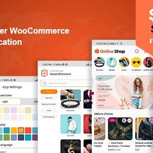 Online Shop - eCommerce Flutter WooCommerce Full Mobile Applicaton