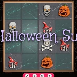 3D Halloween Sudoku - Cross Platform Puzzle Game
