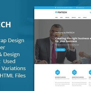 Fintech - Business, Finance & Corporate HTML Template