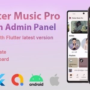 Flutter Music Pro - Music Streaming Platform
