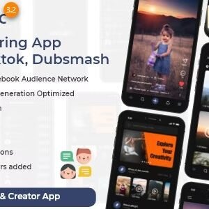 Flutter Video sharing app like tiktok dubsmash Clone - Acoustic 7.1.0