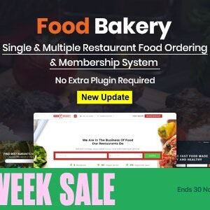 FoodBakery | Delivery Restaurant Directory WordPress Theme 4.3