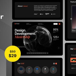 Amoor â€“ Creative Agency & Portfolio WordPress Theme