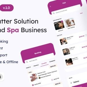 Frezka - Software for Salons and Spa Businesses (Flutter + Laravel) 3.3.3