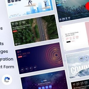 Frost - Coming Soon, Under Construction Bootstrap 5 Template