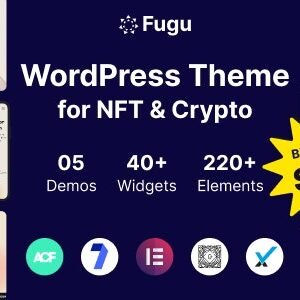 Fugu - NFT  Crypto WordPress Theme 1.0.1