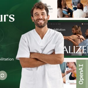 Resurs - Physiotherapy & Psychology Rehabilitation WordPress Theme