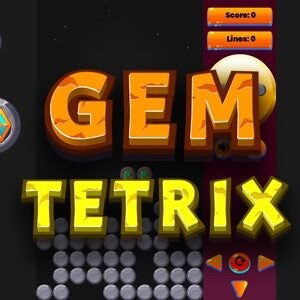 Gem Stone Tetrix - Cross Platform Casual Game