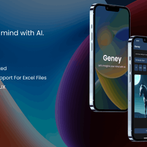 Geney | Flutter AI Image Generator.