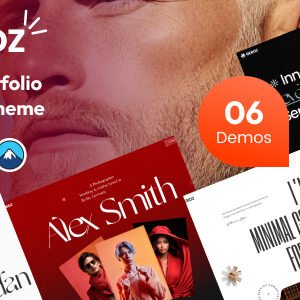 Geroz - Creative Portfolio & Digital Agency WordPress Theme 1.0.1