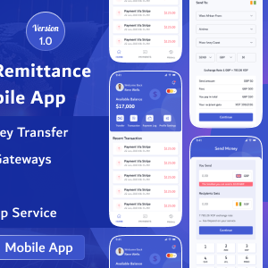 Remito - Cross Platform Remittance Mobile Application