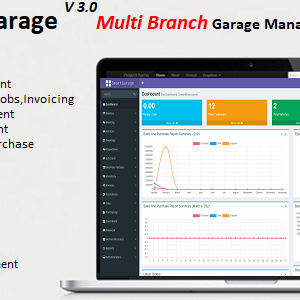MBSmartGarage - Multi Branch Garage / Workshop Management System 3.0