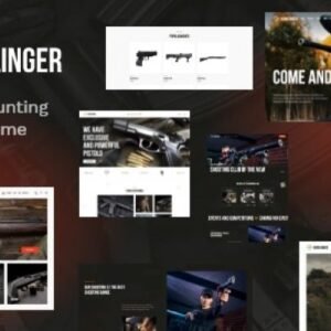 Gunslinger â€” Gun Store  Hunting WordPress Theme