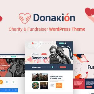 Donakion - Fundraising & Charity Foundation WordPress Theme + RTL 1.2.1