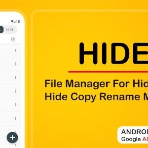 HIDEit - File Manager - Hide Any Files - Hide Photo Video - Android Source with AdMob Ads 1.0.3