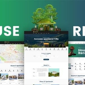 HouseRent - Multi Concept Rental WordPress Theme