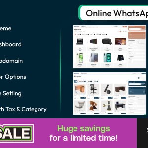 WhatsStore SaaS - Online WhatsApp Store Builder 8.8