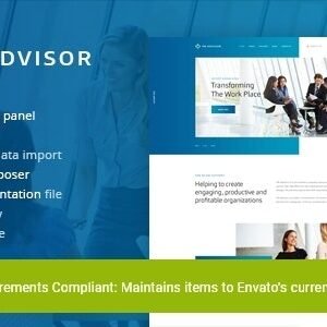 HR Advisor | Human Resources  Recruiting WordPress Theme