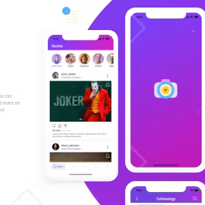 InstaSoft Photos application for followers