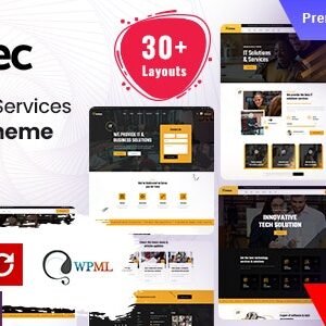 Instec - Technology IT Services WordPress Theme