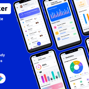 AI-Powered Habit Tracker Flutter App Template | Daily Routines & Productivity Builder