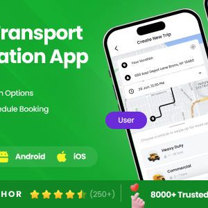 4 App Template | Truck Delivery | Logistics | Driver Assignment | IONIC | DeliTruck