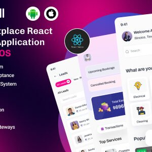TruelySell - Service Marketplace React Native Mobile App Addon