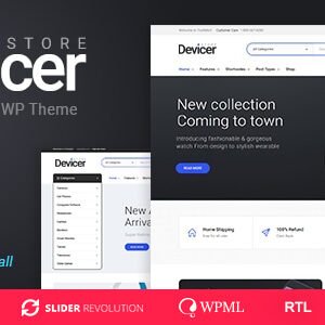 Devicer  - Electronics, Mobile & Tech Store WordPress Theme