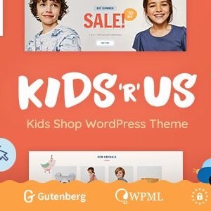 Kids R Us - Toy Store and Children Clothes Shop Theme