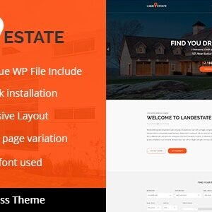 Land Estate - Real Estate WordPress Theme