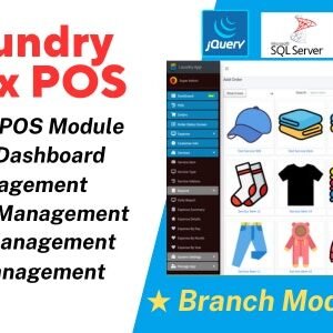 Laundry Box POS and Order Management System | ASP.NET | jQuery