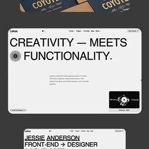 Leksa - Creative Portfolio Showcase Theme